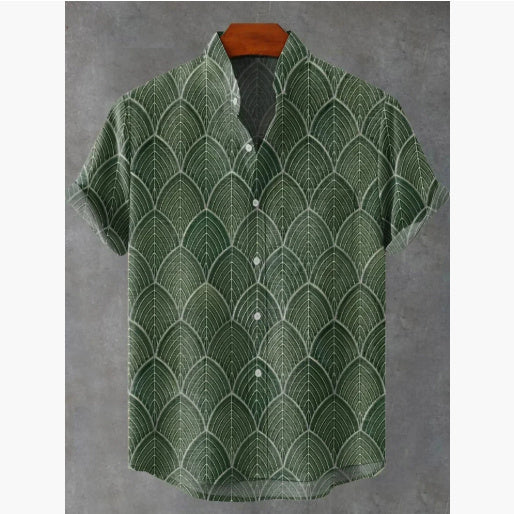 Digital 3D Short-sleeved Beach Sports Top