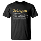 Men's Round Neck Letter Casual Loose Short Sleeves