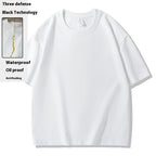 Waterproof And Antifouling Cotton Short Sleeve