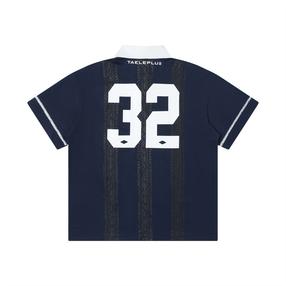 Digital Printing Short Sleeve Men's Exercise Jersey