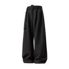 Three-dimensional Pleated Draping Machete Suit Pants