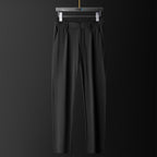Seamless Non-ironing Men's Ice Silk Trousers