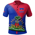 Men's T-shirt Polo Collar Printed Shirt Short Sleeve