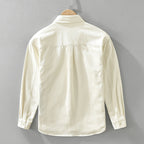 Workwear Stitching Men's Fashion Casual Versatile Artistic Loose Top