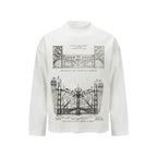 Spring And Autumn Pure Cotton Men And Women Loose Casual Top Long Sleeve