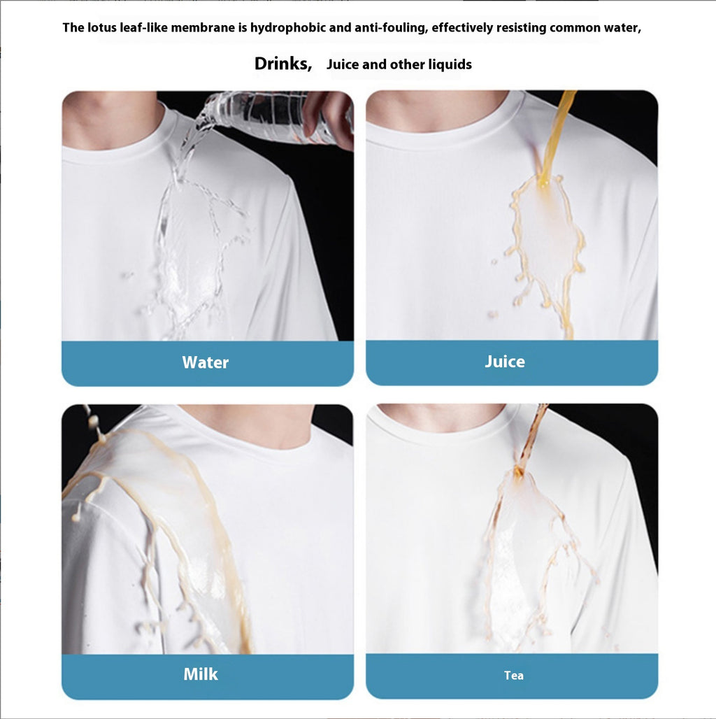 Waterproof And Antifouling Cotton Short Sleeve