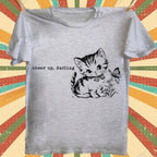 Loose Short Sleeve Round Neck T-shirt