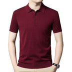 Men's Knitwear Casual Short Sleeve T-shirt