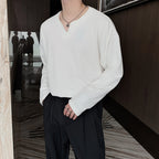 Men's Fashionable Solid Color All-matching Undershirt